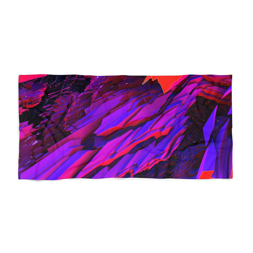 Spikey Spikes Beach Towel