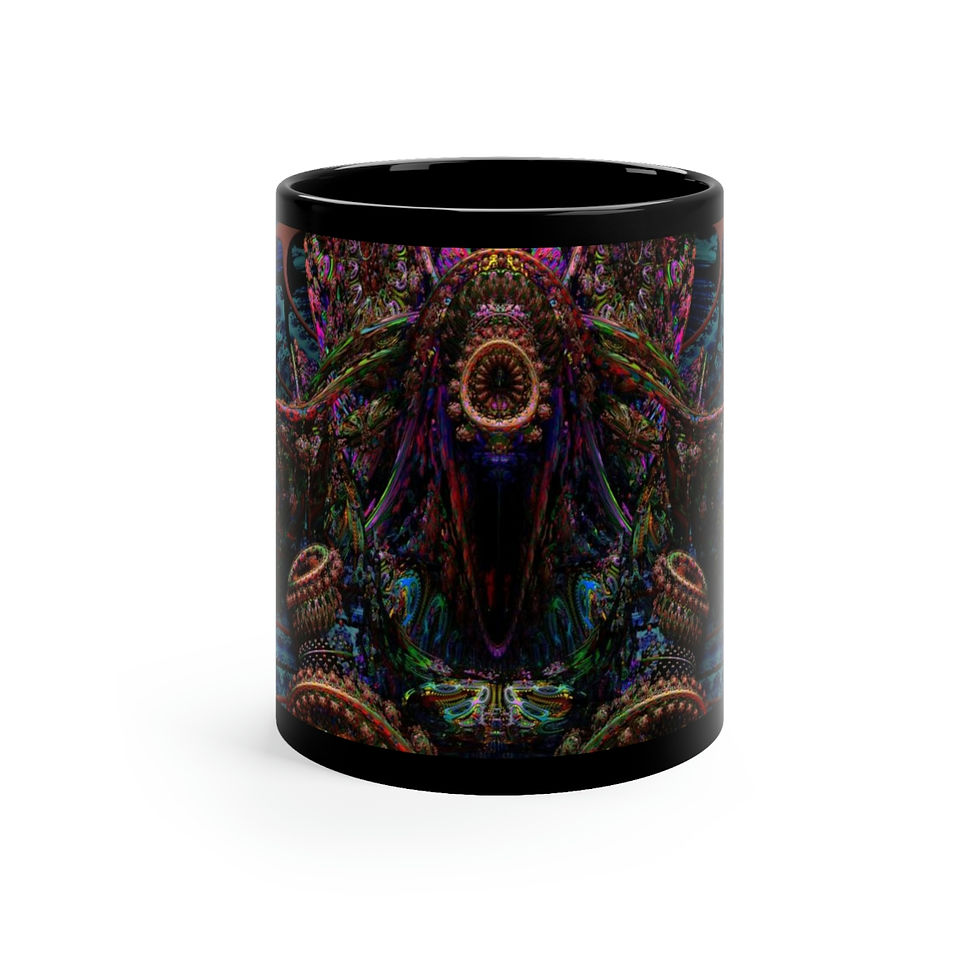 Thumbnail: SquidGod 11oz Black Mug