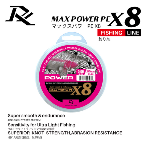 Nano X8 Braid Line - POWER Series | rayfishing