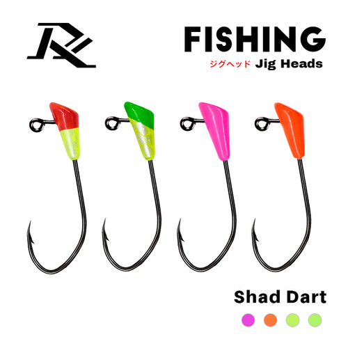 Shad Dart Style - Mini Jig Heads (25pc/Box) | rayfishing