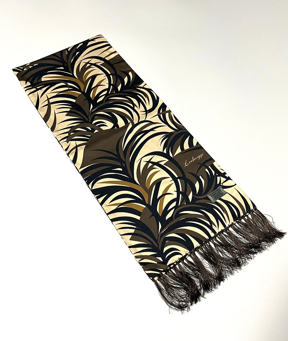 サムネイル： STOLE SCARF : TROPICAL BROWN