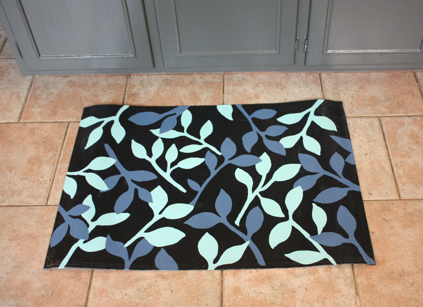 MADE TO ORDER - Blue Leaves