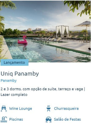 Lançamento Zona Sul