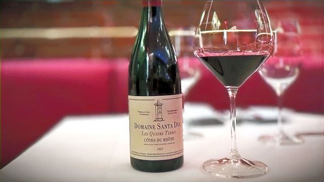 Wine Spotlight: Exploring the Rustic charm of Domaine Santa Duc 'Les Quatre Terres' Côtes du Rhône 2023 ...Now Pouring By The Glass!