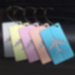 New Fashion Luggage Tags Aluminium Travel Accessories
