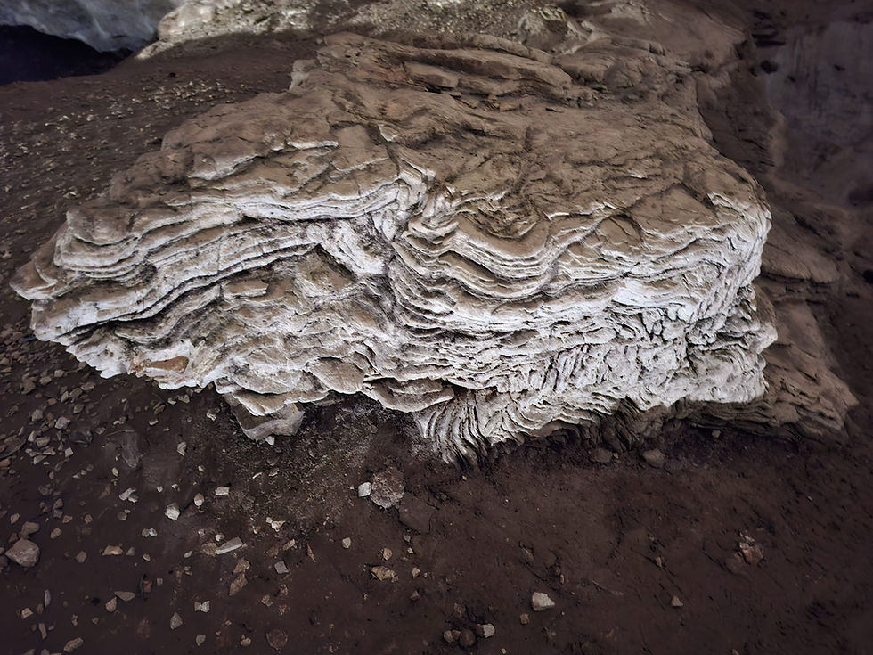 Concretions in the earth's belly