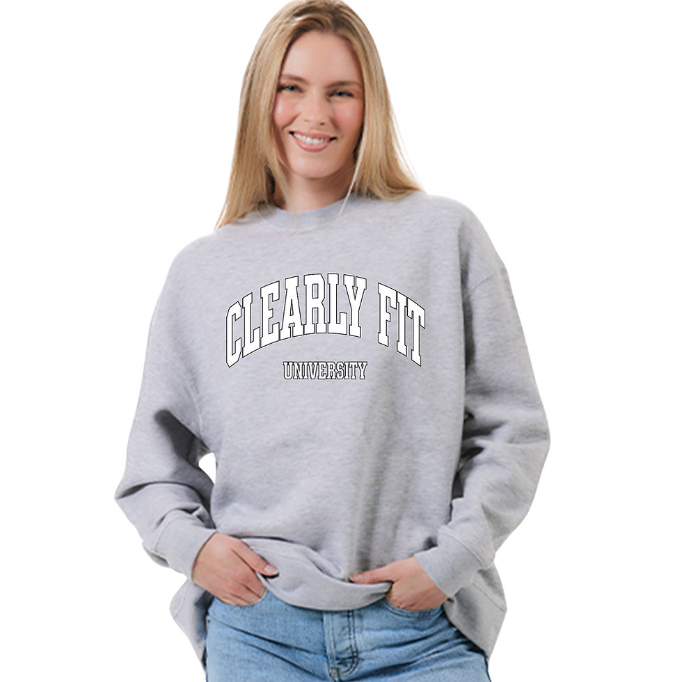 Clearly Fit U Sweater