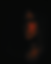 Image of a woman's face, highlighted red, hiding behind shadows.