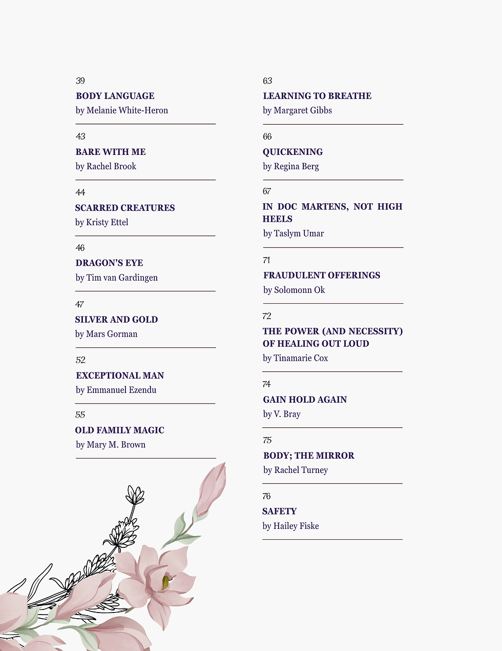 Miniaturbild: Thorn & Bloom Issue 02: Breaking the Cycle - eMagazine