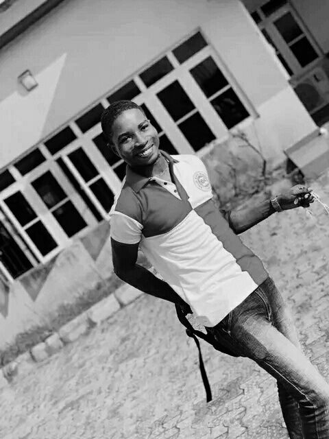 Black and white photo of the author, Samuel David.