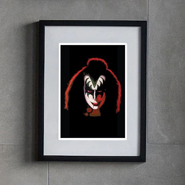 Thumbnail: Framed KISS Solo Album Prints