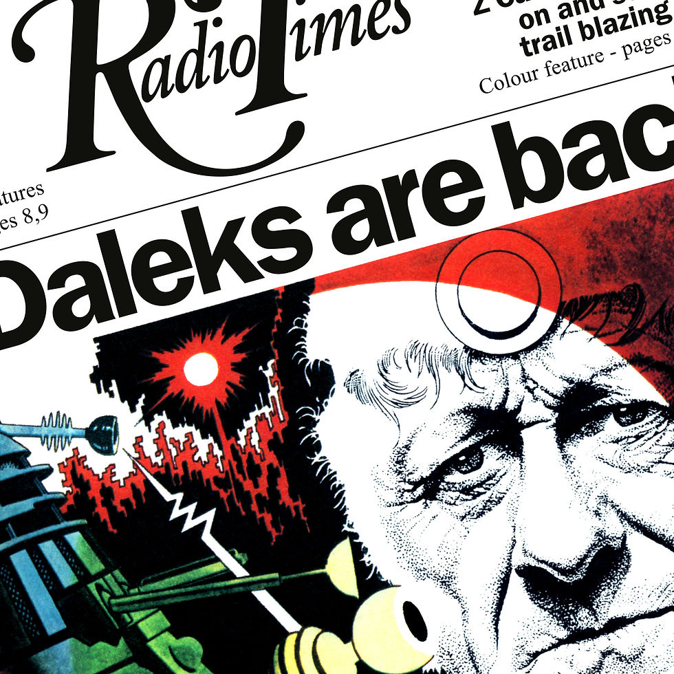Thumbnail: Doctor Who Jon Pertwee Radio Times 1972 Print