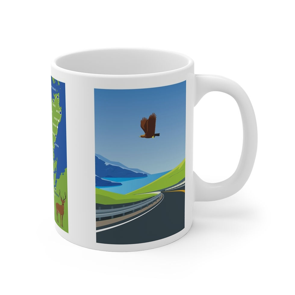 Thumbnail: North Coast 500, Scotland Mug.