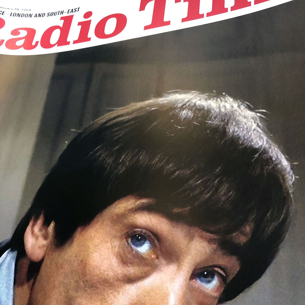 Thumbnail: Doctor Who Patrick Troughton Radio Times 1968 Print