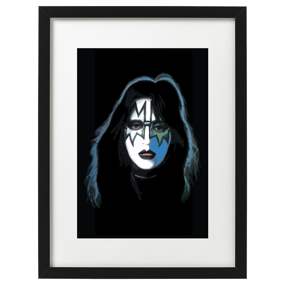 Thumbnail: Framed KISS Solo Album Prints