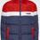 Thumbnail: Tommy Jean's colour block puffer jacket Large