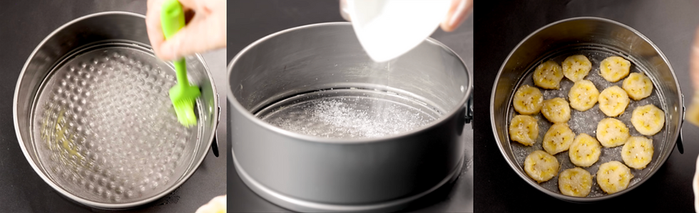 Chuẩn bị nướng bánh