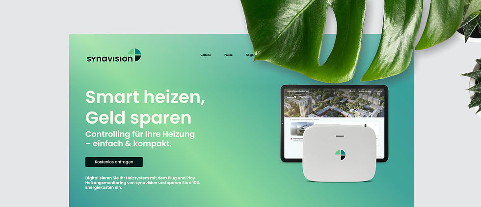 UX Design für Synavision von MEN AT WORK