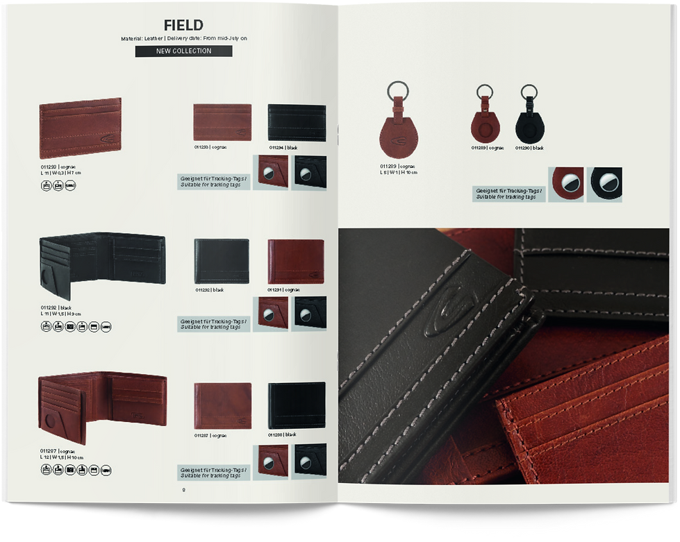 Broschüren Design von MEN AT WORK Werbagentur für Camel Active