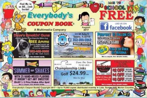 E\Lake county Coupon Book