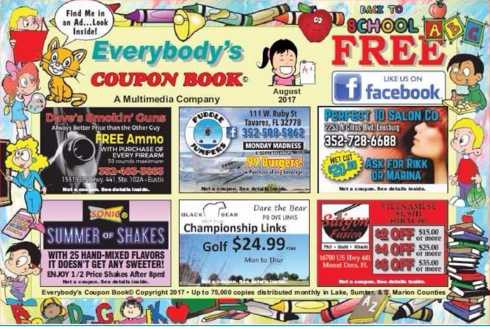 E\Lake county Coupon Book