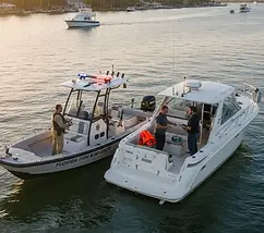 Fish and Wildlife DUI Check on Water