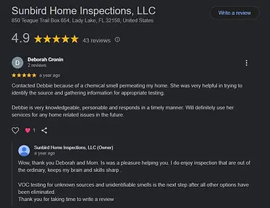 Sunbird Review #1