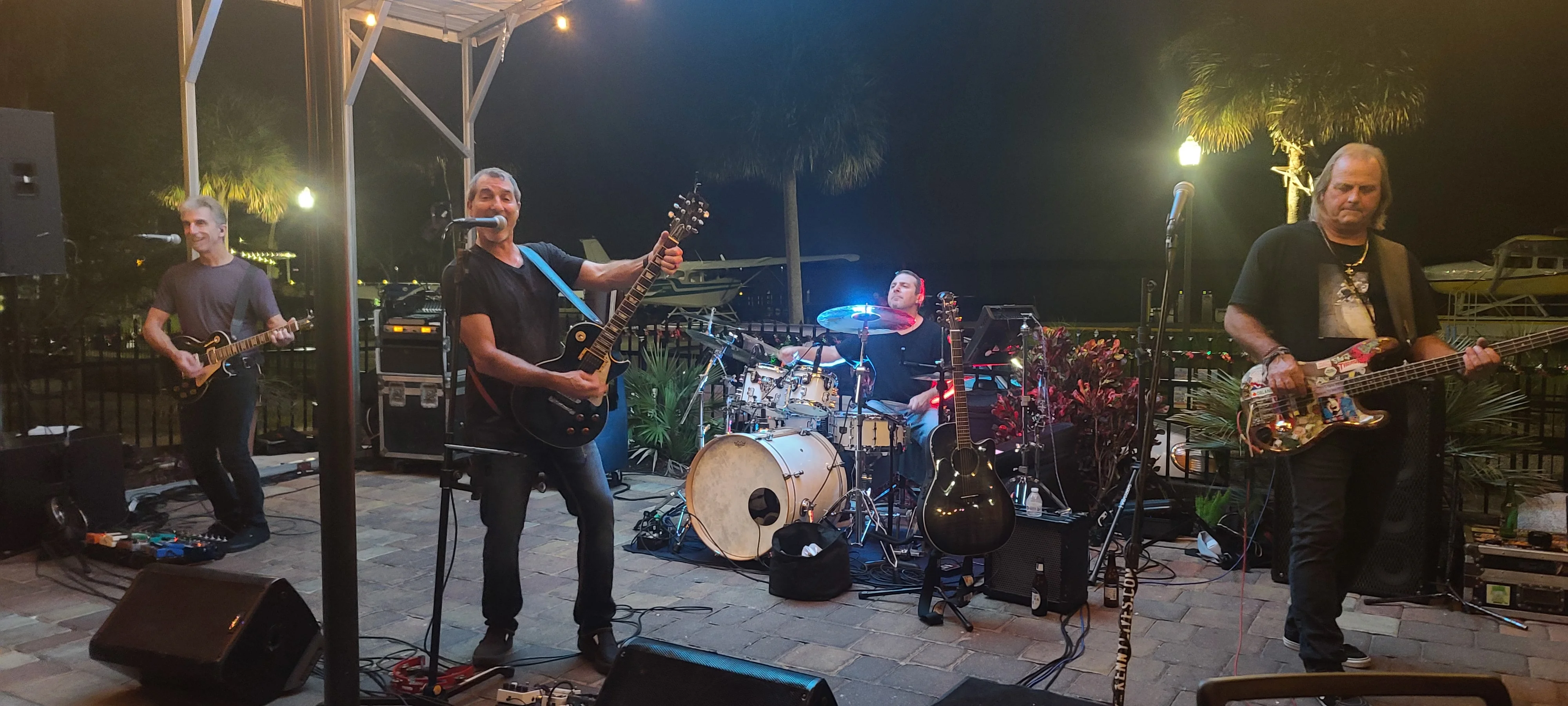 Bands - Black Canvas at Puddle Jumpers Tavares at Night