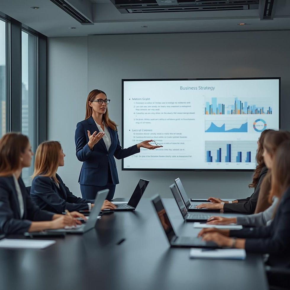 Highly Sensitive People leading a business meeting