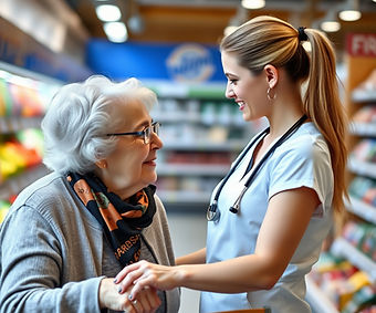 Shopping assistance for elderly parents in Leesburg, FL