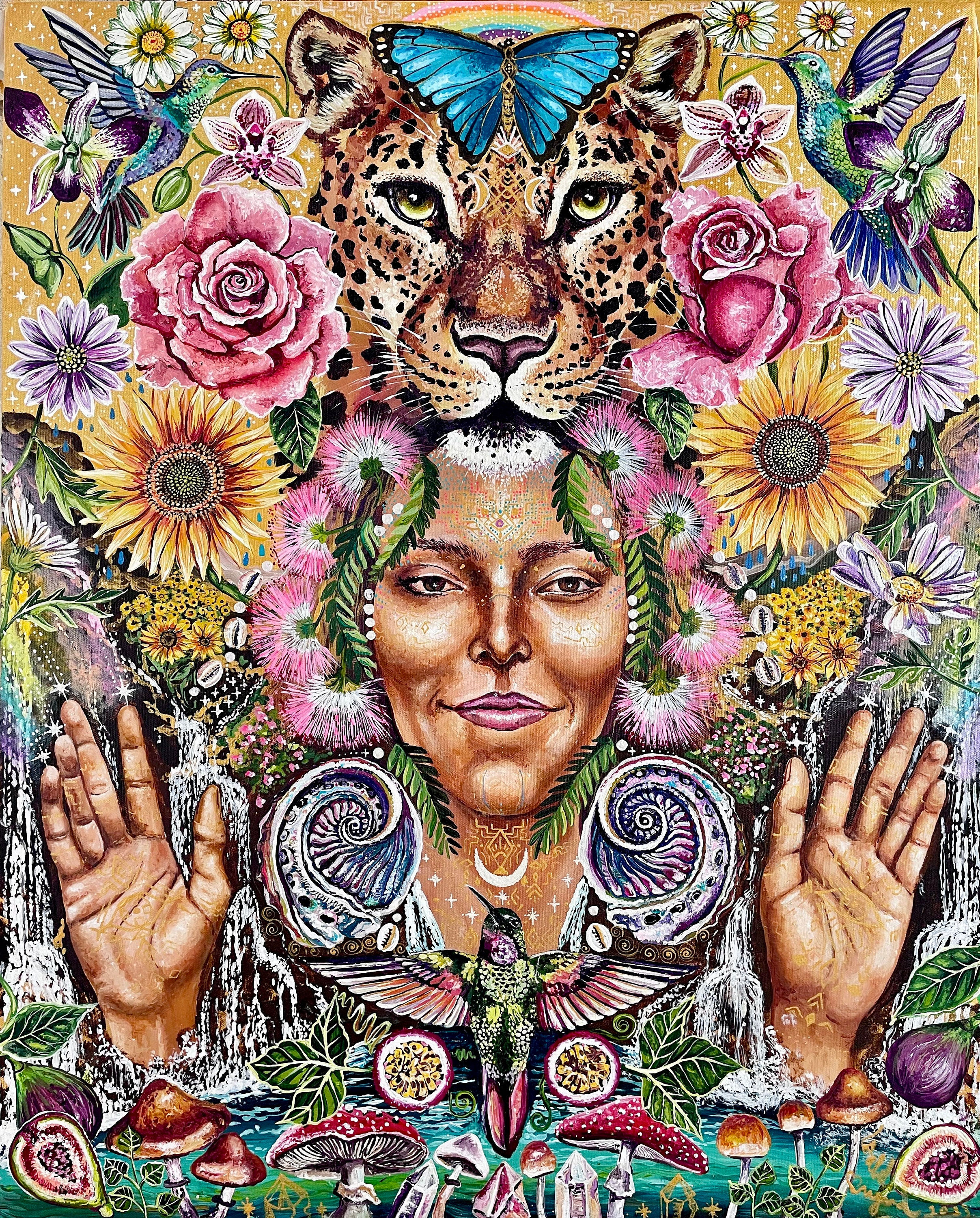 Mi Jardin Sagrado - Original Painting