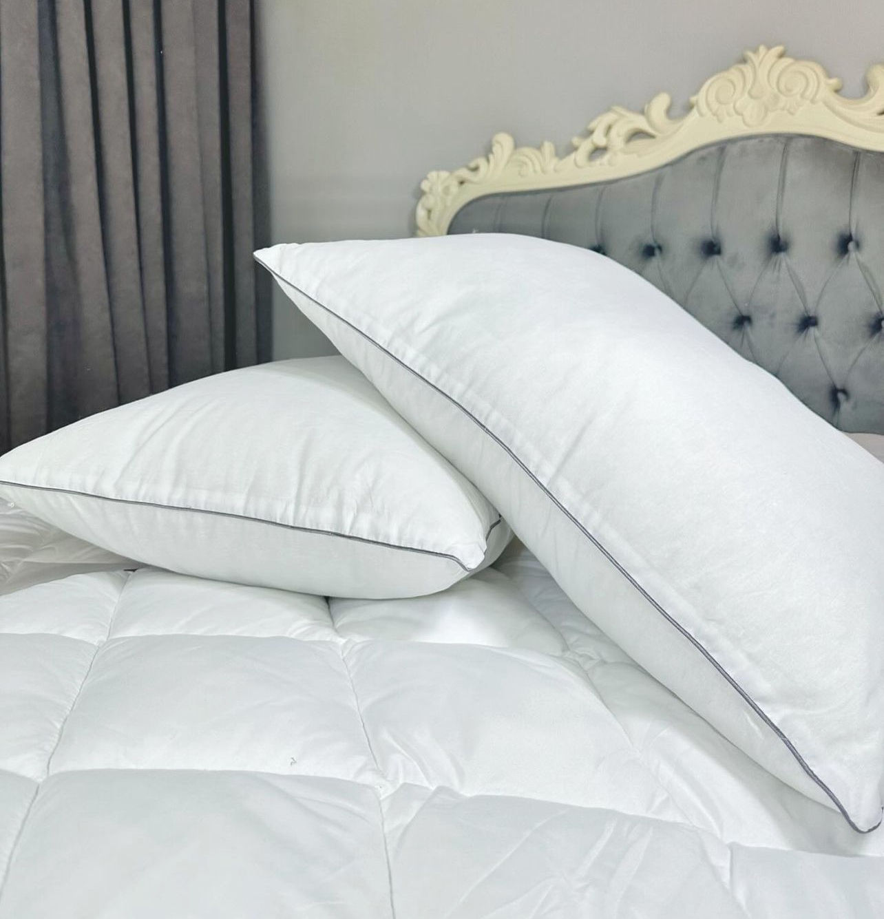 Antialerjik Microfiber Biyeli Yastık 1 adet