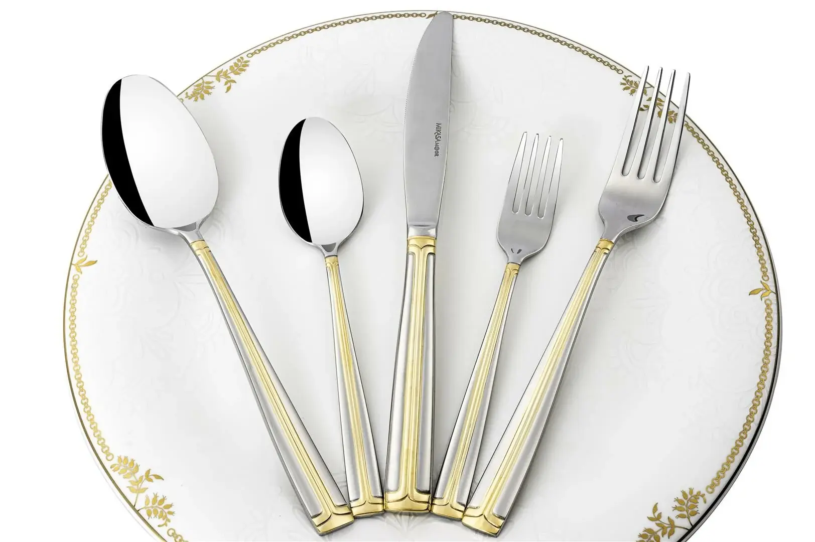 Dritto Gold 30 Parça Çatal Kaşık Bıçak Seti