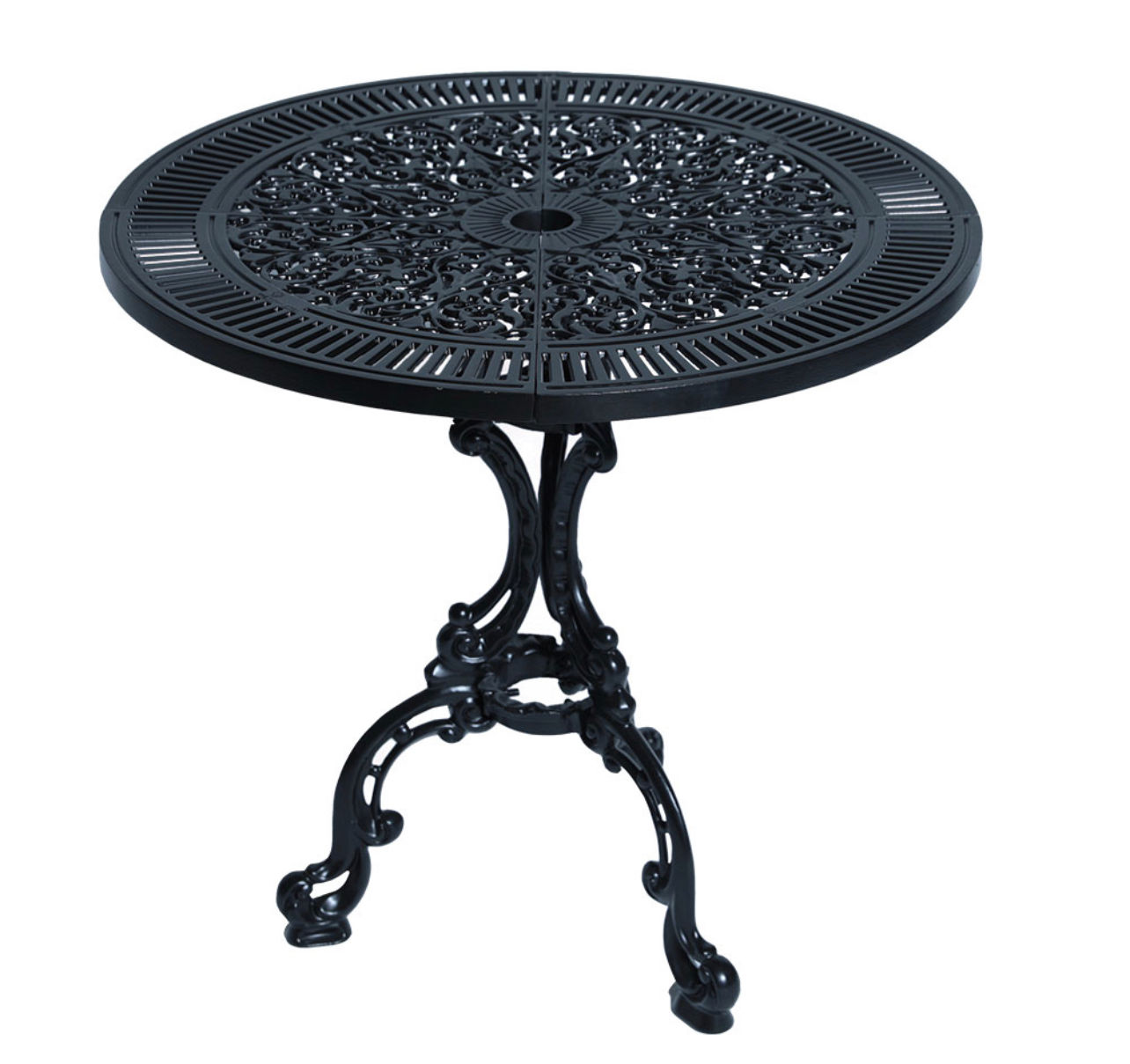 Q75 Alüminyum Döküm Yuvarlak Masa 75cm çap