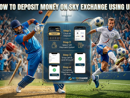 How to Deposit Money on Sky Exchange Using UPI