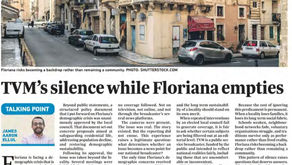 TVM’s silence while Floriana empties