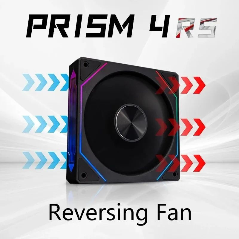 Miniatura: LDPCSJ PRISM 4 RS 12cm ARGB 4 Pin Computer Case Fan Quiet Cooling 12V Large Air 