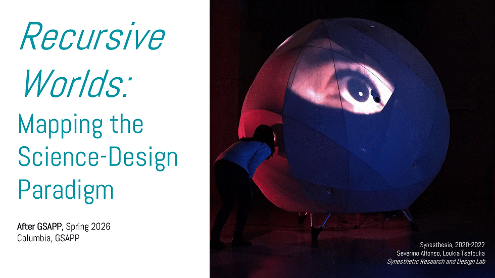 Our Latest Talk at Columbia GSAPP — From Theory to Embodied Practice 