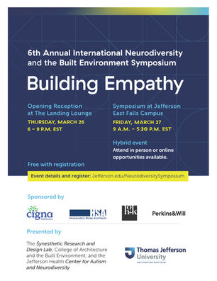 6th International Neurodiversity & the Built Environment Symposium