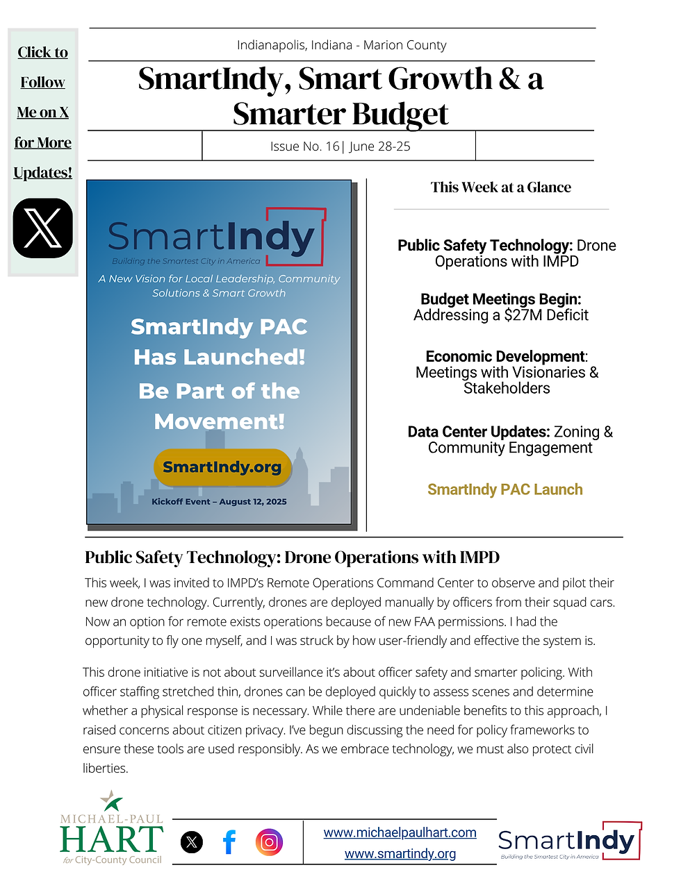 Update on Indy, June 29, 2025 - SmartIndy, Smart Growth & a Smarter Budget 
