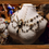 Thumbnail: Vintage black crystal shell pearl Choker 復古女人像黑色水晶珍珠短頸鏈