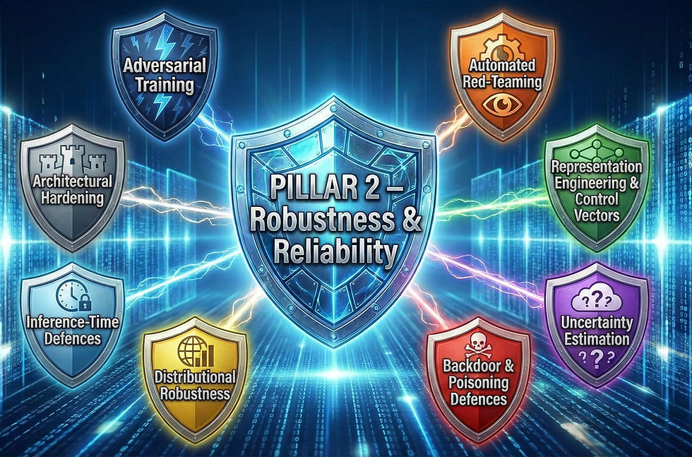 Pillar 2: Robustness & Reliability: The Eight Core Defences Against Attack and Drift