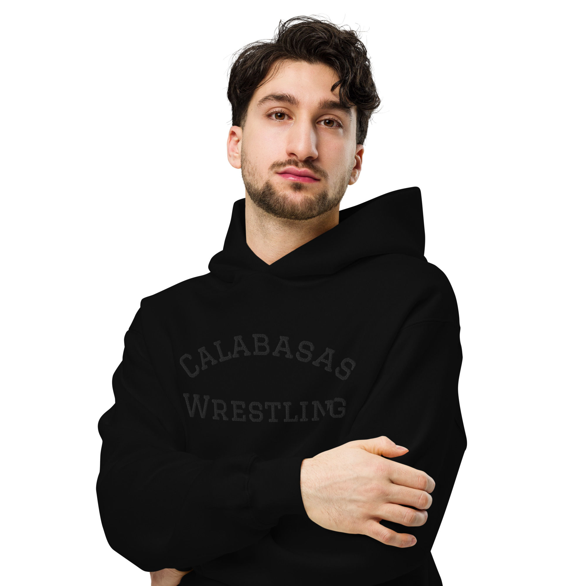 ALL BLACK Unisex oversized hoodie