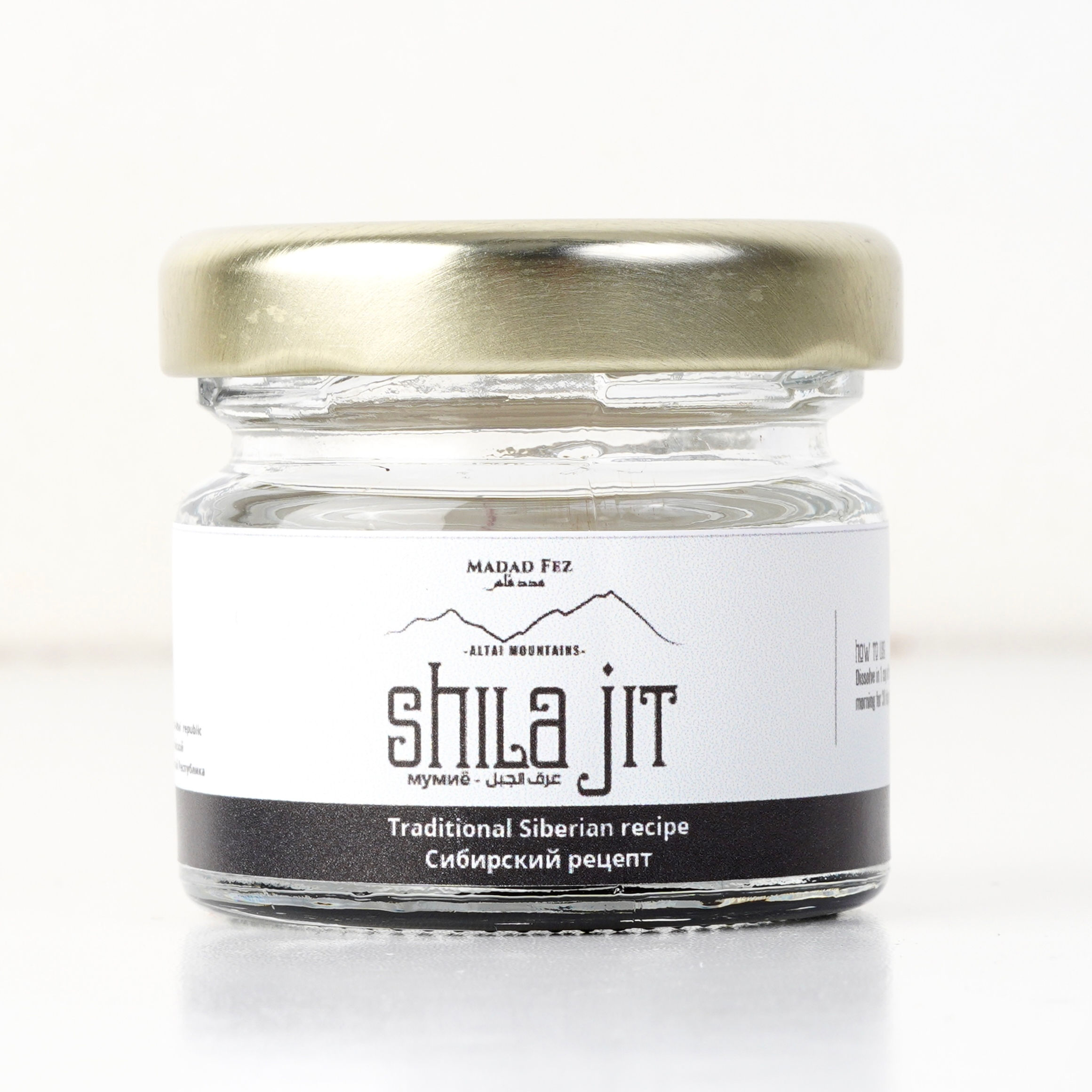 Shilajit de l'Altaï