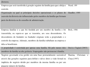 EMPRESA FAMILIAR OU NÃO FAMILIAR?