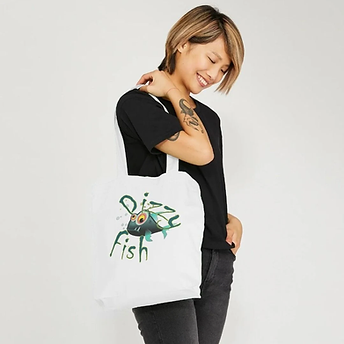 Dizzy Fish Tote Bag