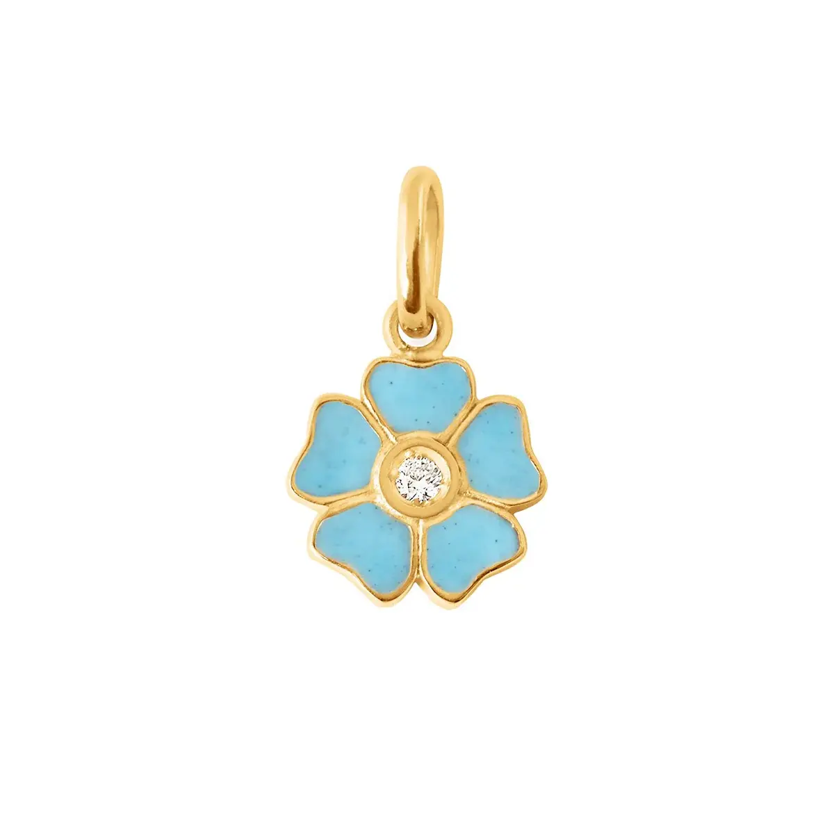 Pendentif Fleur résine
