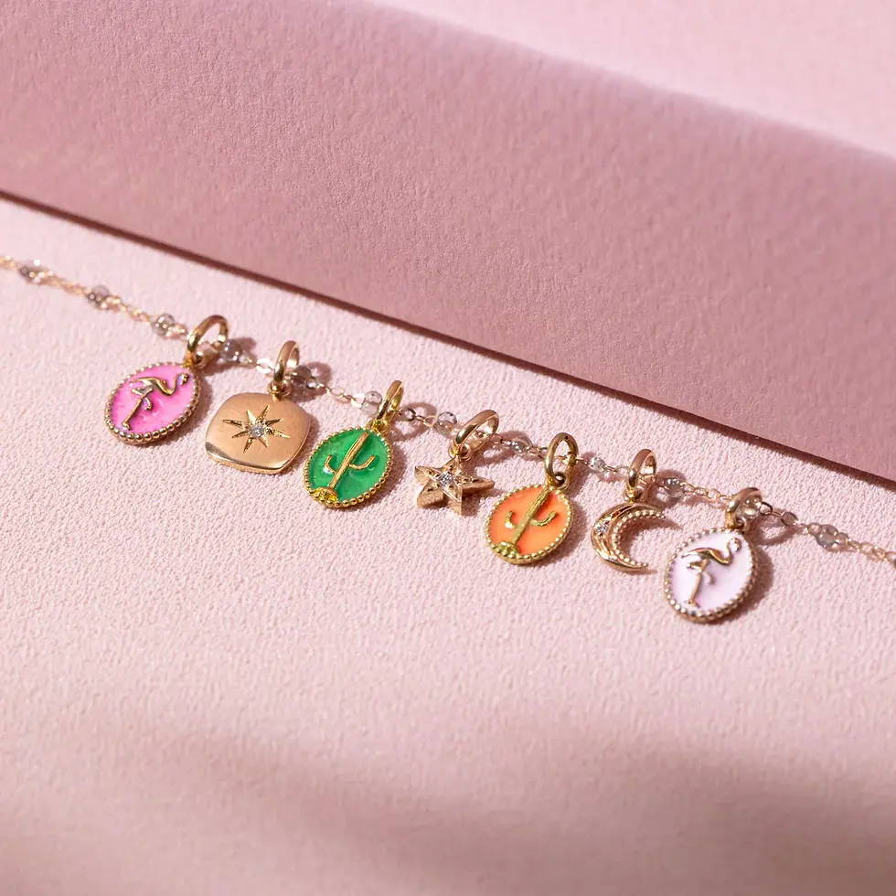 Miniature : Pendentif Flamant