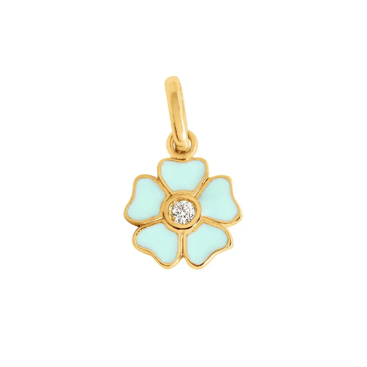 Pendentif Fleur résine