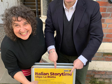 La storia di Olga la blatta 🇮🇹 arriva ad Hastings 🇬🇧